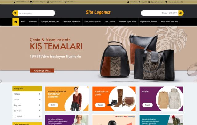 E Ticaret Web Tasarm